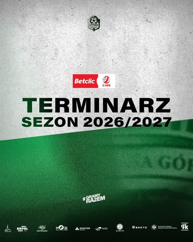 Lechia na inaugurację II ligi podejmie Rekord Bielsko-Biała