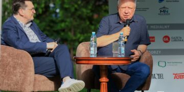 Nowosolski Festiwal Literacki "Rzeka Słów" - spotkanie z Markiem Sierockim (fot. UM Nowa Sól)
