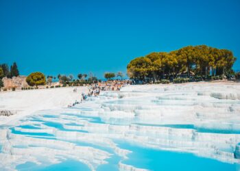 Oszałamiające Tarasy Trawertynowe W Pamukkale W Turcj. Fot. Pexels