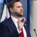 Wiceprezydent USA JD Vance. Fot. PAP/EPA/JIM LO SCALZO