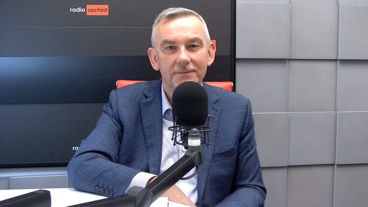 Mirosław Skubiszyński w studiu RZ