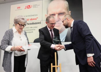 WARSZAWA ANDRZEJ POCZOBUT GOŚCIEM POLSKIEJ AGENCJI PRASOWEJ. Fot. PAP/Leszek Szymański