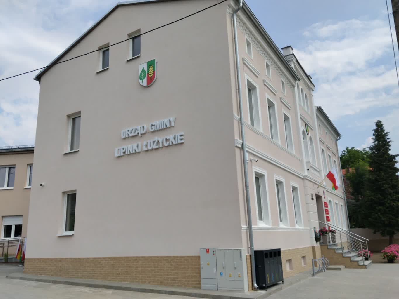 Otwarcie budynku urzędu gminy w Lipinkach Łużyckich