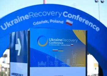 Konferencja na rzecz Odbudowy Ukrainy 2026 w Gdańsku. Fot. PAP/Andrzej Jackowski