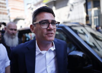 Andy Burnham. Fot. PAP/EPA/Tolga Akmen