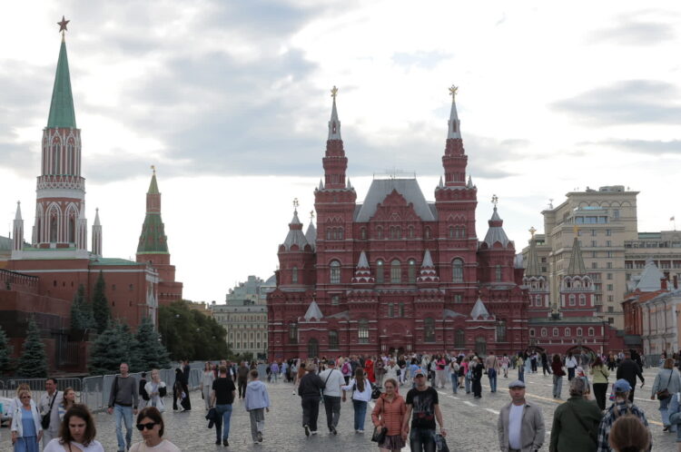 Plac Czerwony w Moskwie (PAP/EPA/MAXIM SHIPENKOV)