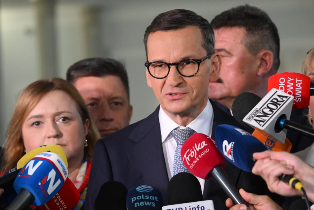 Mateusz Morawiecki Fot. PAP/Radek Pietruszka