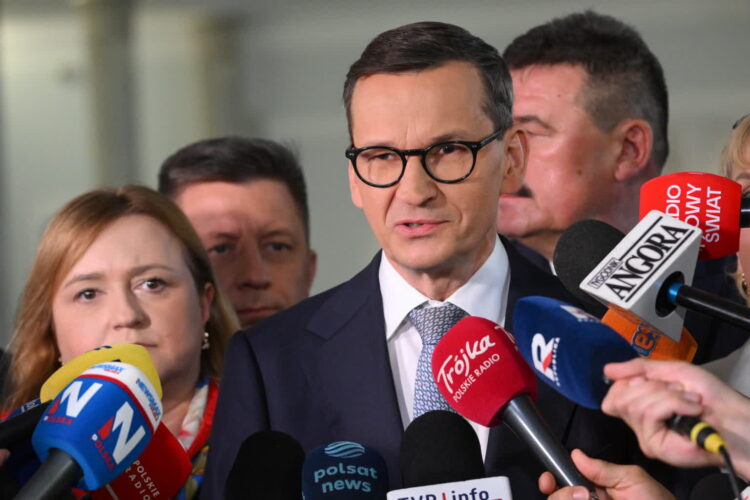 Mateusz Morawiecki Fot. PAP/Radek Pietruszka
