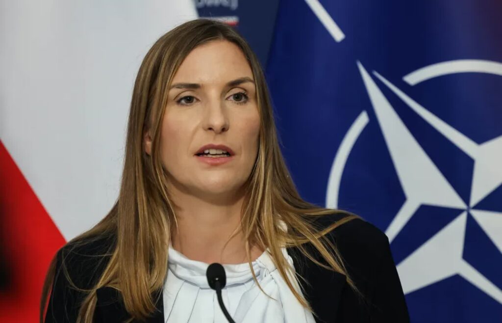 Wiceszefowa MON Magdalena Sobkowiak-Czarnecka. Fot. PAP/ Albert Zawada