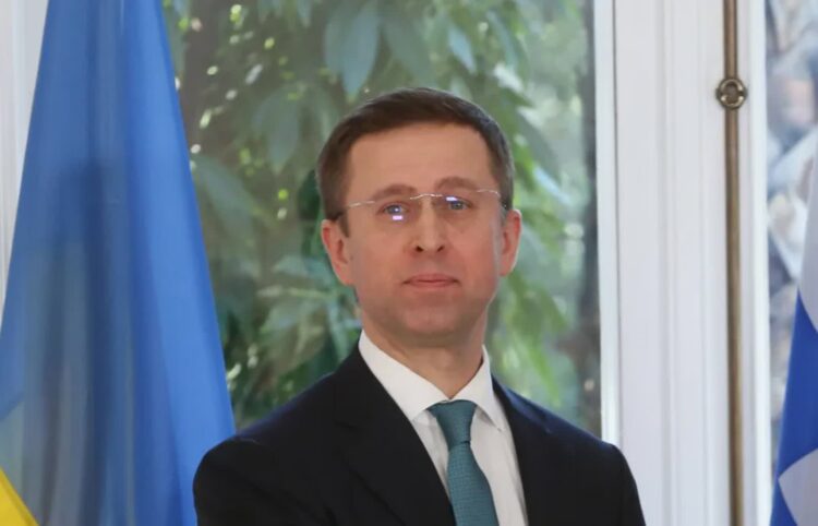 Serhij Korecki. Fot. PAP/EPA/ALEXANDROS BELTES