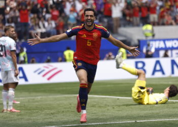 Mikel Merino. Fot. PAP/EPA/CHRISTOPHER TORRES