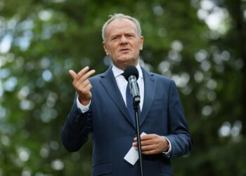 Premier Donald Tusk. Fot. PAP/Leszek Szymański