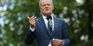 Premier Donald Tusk. Fot. PAP/Leszek Szymański