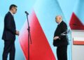 Mateusz Morawiecki i Jarosław Kaczyński. Fot. PAP/Leszek Szymański