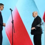 Mateusz Morawiecki i Jarosław Kaczyński. Fot. PAP/Leszek Szymański