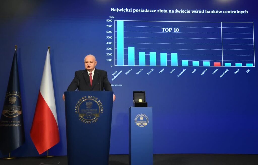 Prezes NBP Adam Glapiński. Fot. Narodowy Bank Polski/FB
