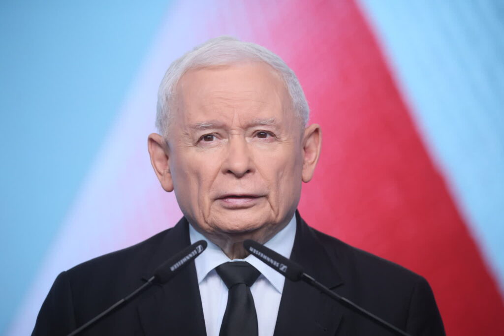 Na zdjęciu Jarosław Kaczyński, prezes PiS (PAP/Leszek Szymański)