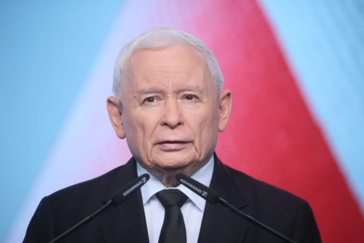Na zdjęciu Jarosław Kaczyński, prezes PiS (PAP/Leszek Szymański)