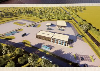 Wizualizacja projektu, fot: Zielonogórska Komunikacja Powiatowa