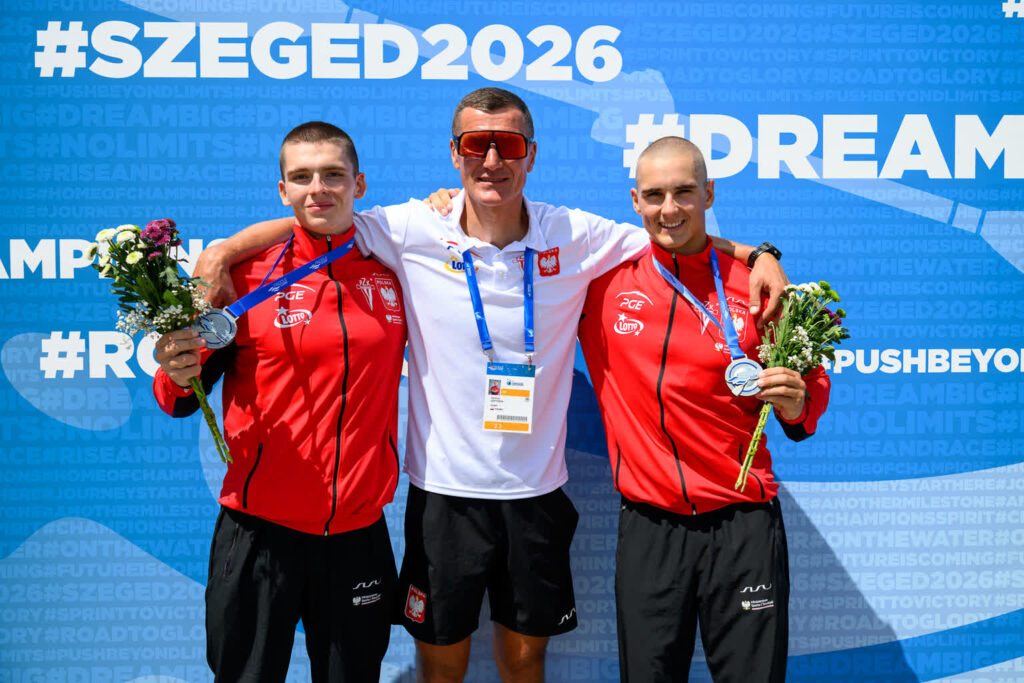 Mateusz Augustyniak (z prawej) ma kolejny sukces międzynarodowy (fot. Piotr Walendziak/pzkaj)