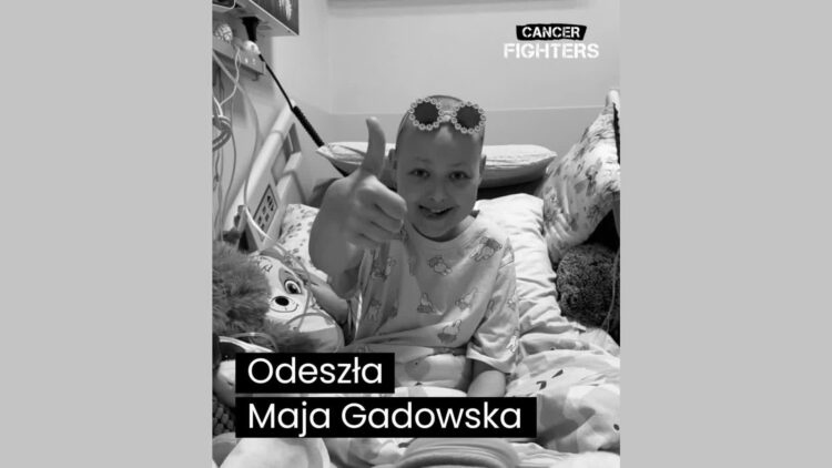 Maja Gadowska. Fot. cancer FIGHTERS/FB