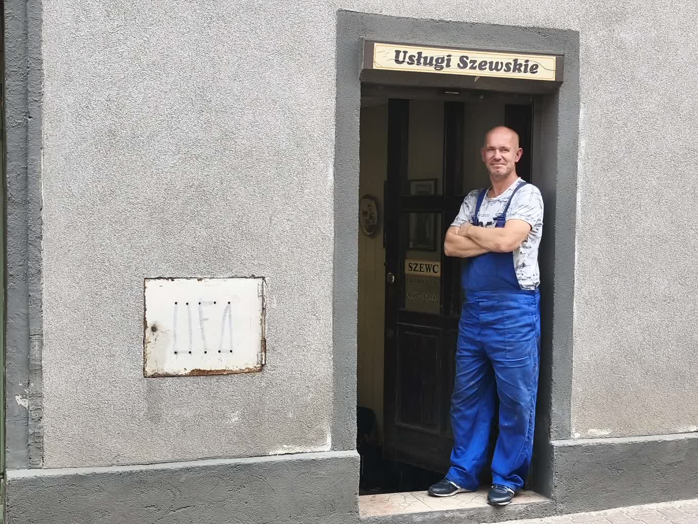 „Pan Szewc” reportaż Michała Szczęcha