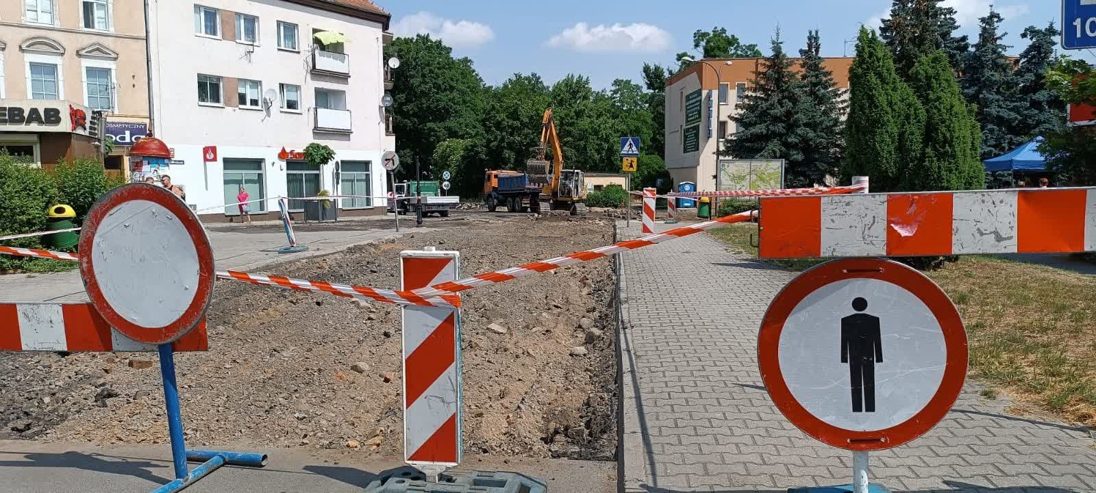 Remont szprotawskich ulic