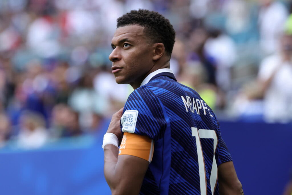 Kylian Mbappe. Fot. PAP/EPA/CRISTOBAL HERRERA-ULASHKEVICH