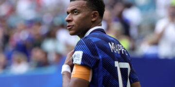 Kylian Mbappe. Fot. PAP/EPA/CRISTOBAL HERRERA-ULASHKEVICH