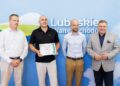 Wręczenie symbolicznych czeków beneficjentom programu "Lubuska baza sportowo-rekreacyjna" w UMWL w Zielonej Górze (fot. Kasia Klimkowska/lubuskie.pl)