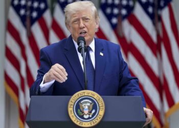 Donald Trump. Fot. PAP/ EPA/SHAWN THEW