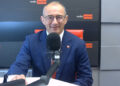 Marek Cebula w studiu Radia Zachód