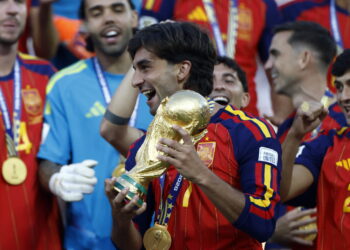 Ferran Torres. Fot. PAP/EPA/WILL OLIVER