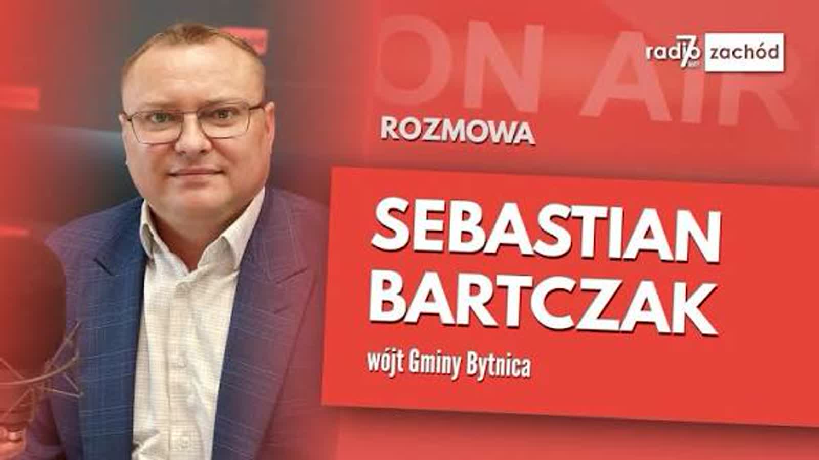Sebastian Bartczak, wójt gminy Bytnica