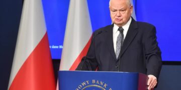Prezes Narodowego Banku Polskiego Adam Glapiński. Fot. PAP/Radek Pietruszka