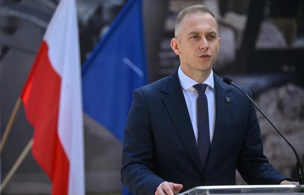 Wiceminister obrony narodowej Cezary Tomczyk. Fot. PAP/ Piotr Nowak