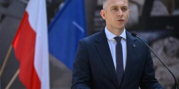 Wiceminister obrony narodowej Cezary Tomczyk. Fot. PAP/ Piotr Nowak
