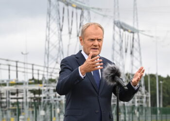 Premier Donald Tusk. Fot. PAP/Andrzej Jackowski