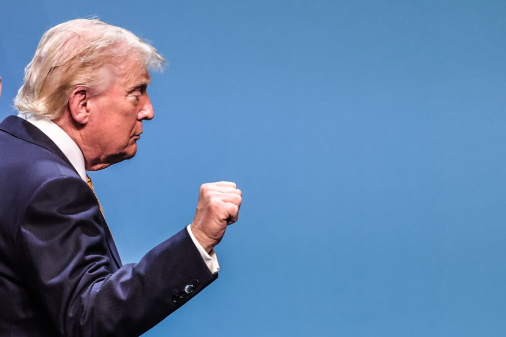 Prezydent USA Donld Trump. Fot. PAP/EPA/FILIP SINGER