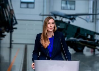 Wiceszefowa MON Magdalena Sobkowiak-Czarnecka. Fot. PAP/ Agnieszka Bielecka