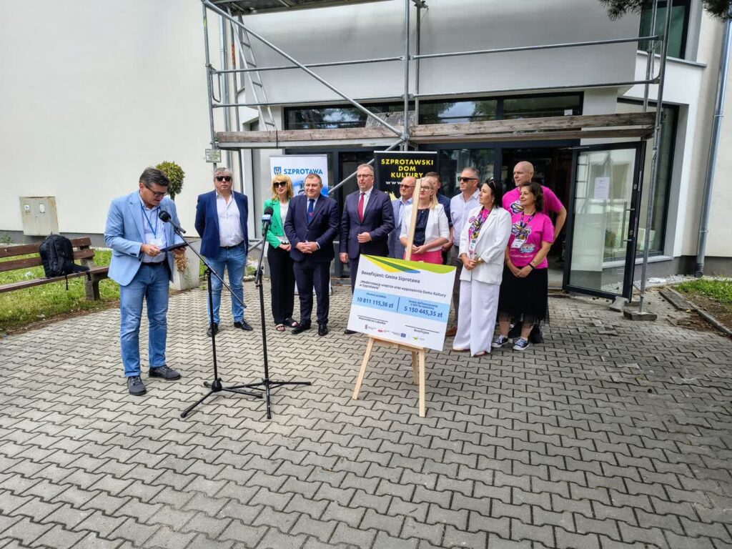 Remont domu kultury Szprotawa