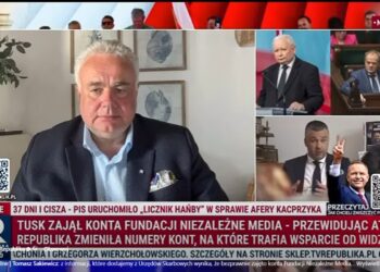 Fot. Screen z nagrania zamieszczonego na: Telewizja Republika/FB