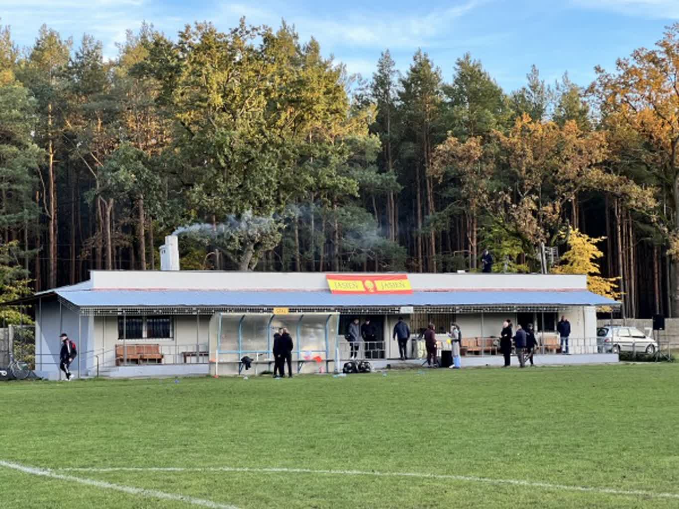 Nowy budynek klubowy na stadionie w Jasieniu
