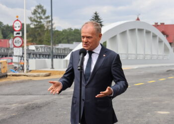 Premier Donald Tusk. Fot. PAP/Krzysztof Świderski