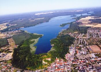 Sława z lotu ptaka (UM Sława)
