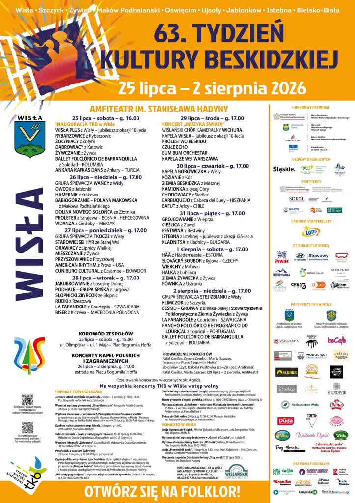 Blisko sto zespołów wystąpi na 63. Tygodniu Kultury Beskidzkiej. Lubuszanie też będą