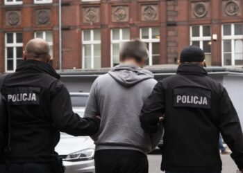 Zatrzymanie Michała S. Fot. Policja Pomorska