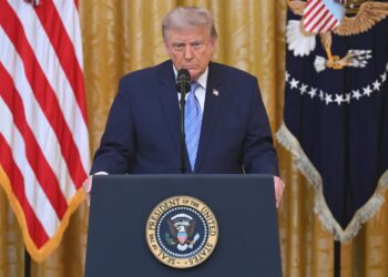 Donald Trump. Fot. PAP/EPA/SAUL LOEB