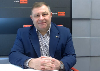 Grzegorz Potęga w studiu RZ