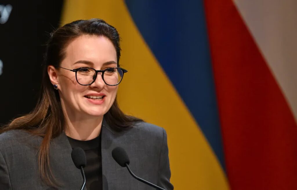 Julia Swyrydenko (PAP/Darek Delmanowicz)